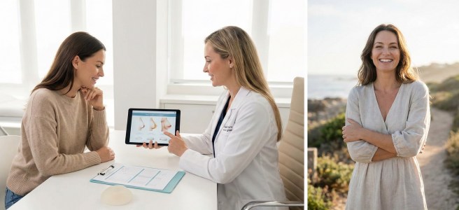 Consulta de aumento mamario con resultados naturales en Guadalajara